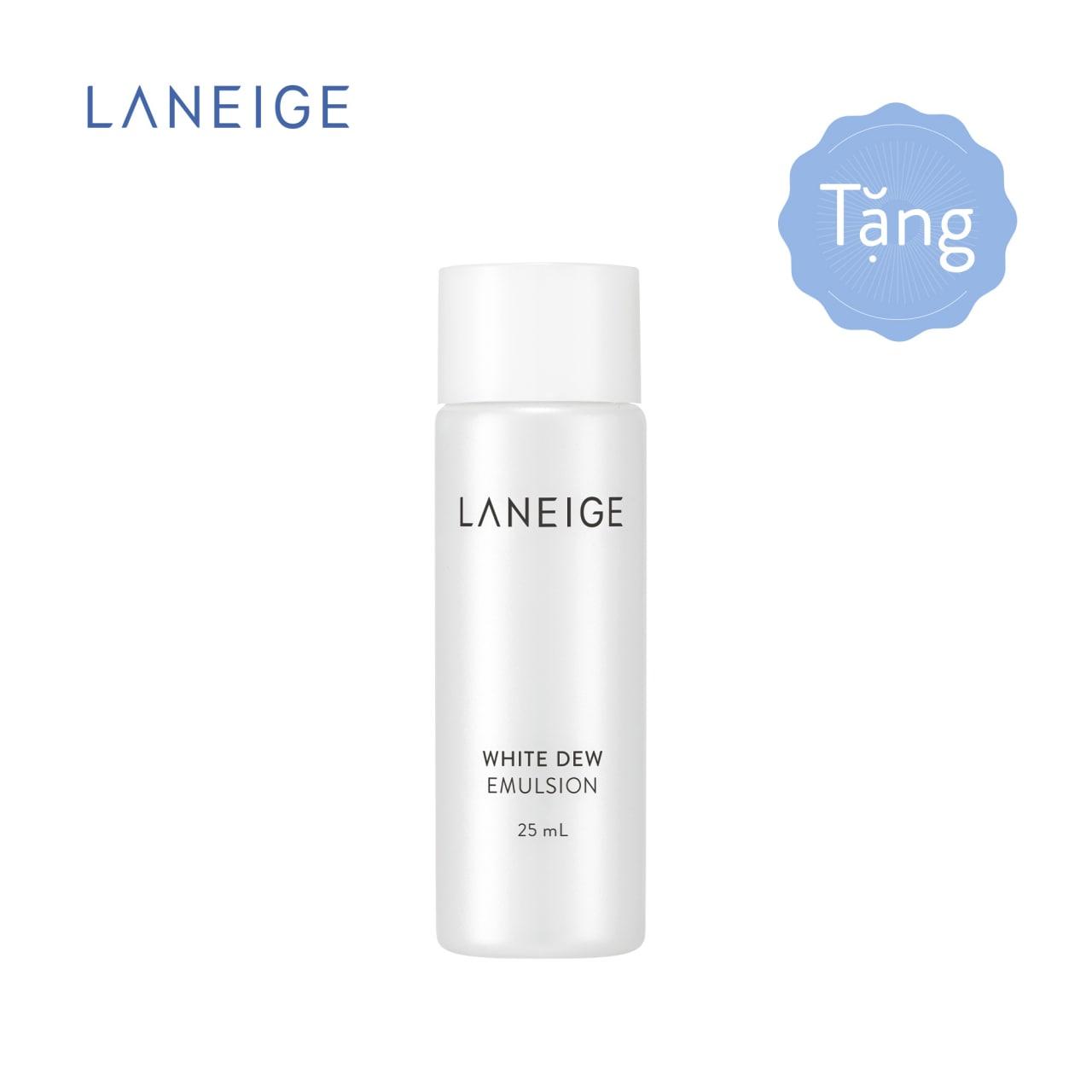 Tinh Chất Dưỡng Trắng Da Laneige White Dew Original Ampoule Essence 40ml Tặng Bộ Dưỡng Trắng Da White Dew Trial Kit