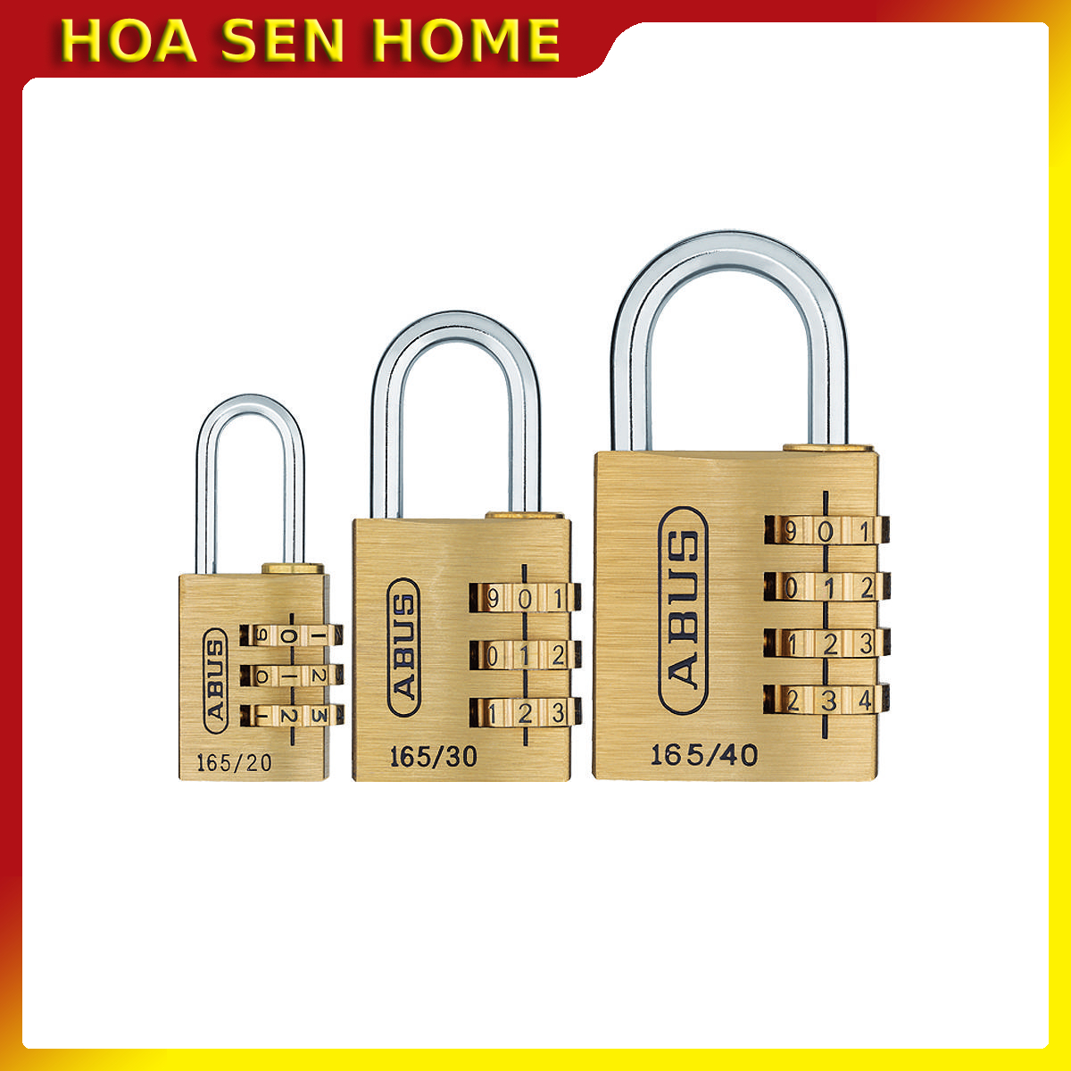 Ổ khóa số đồng 165 ABUS (40mm)