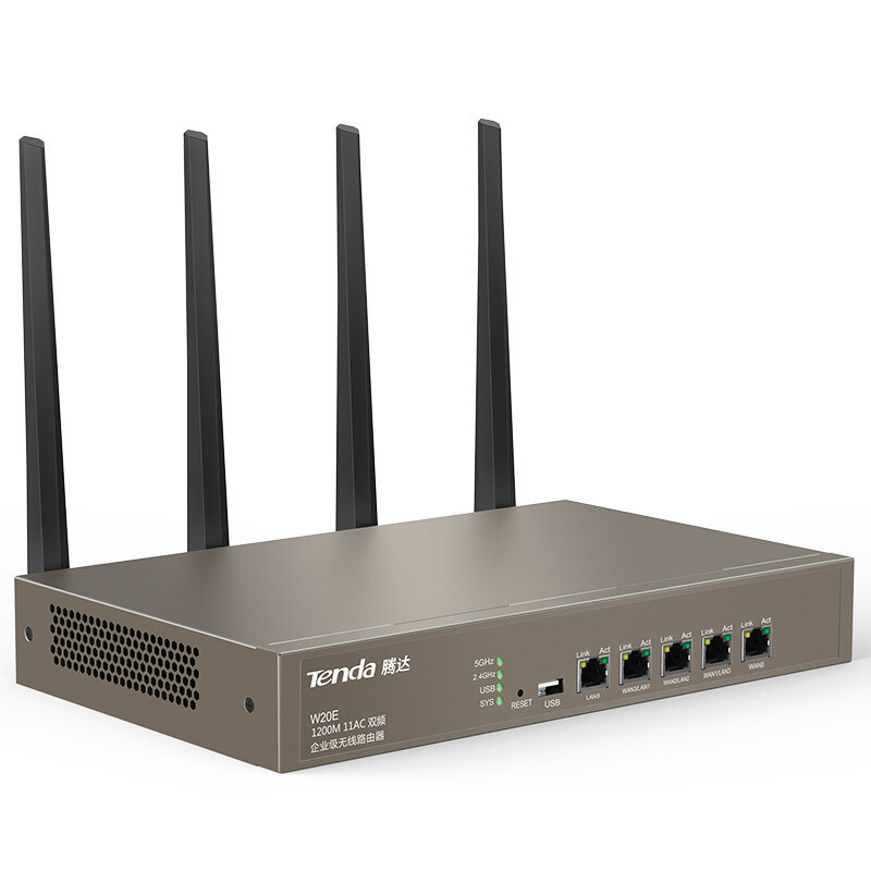 Bộ phát WIFI Tenda w20e ac1200Mps mạng doanh nghiệp 70 user - vùng phủ sóng 600m2 - nhập khẩu