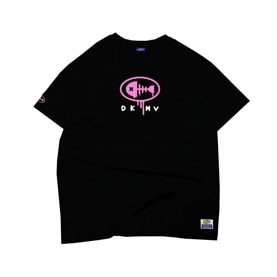 Áo phông nữ cute màu đen | DKMV Tee Graffiti