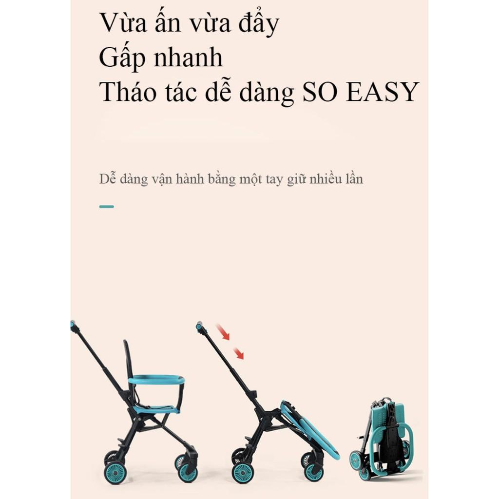 Xe đẩy em bé 2 chiều xếp gọn Playkids X1