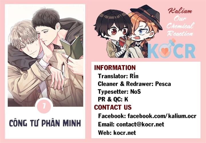 Công tư phân minh chapter 7