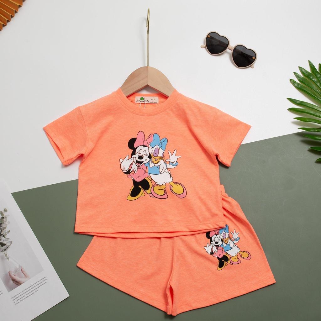 : Bộ Bé Gái In Hình Elsa, Pony BBG2302 Thương Hiệu Litibaby Size 1-5, Dành Cho Bạn Từ 11kg -20kg