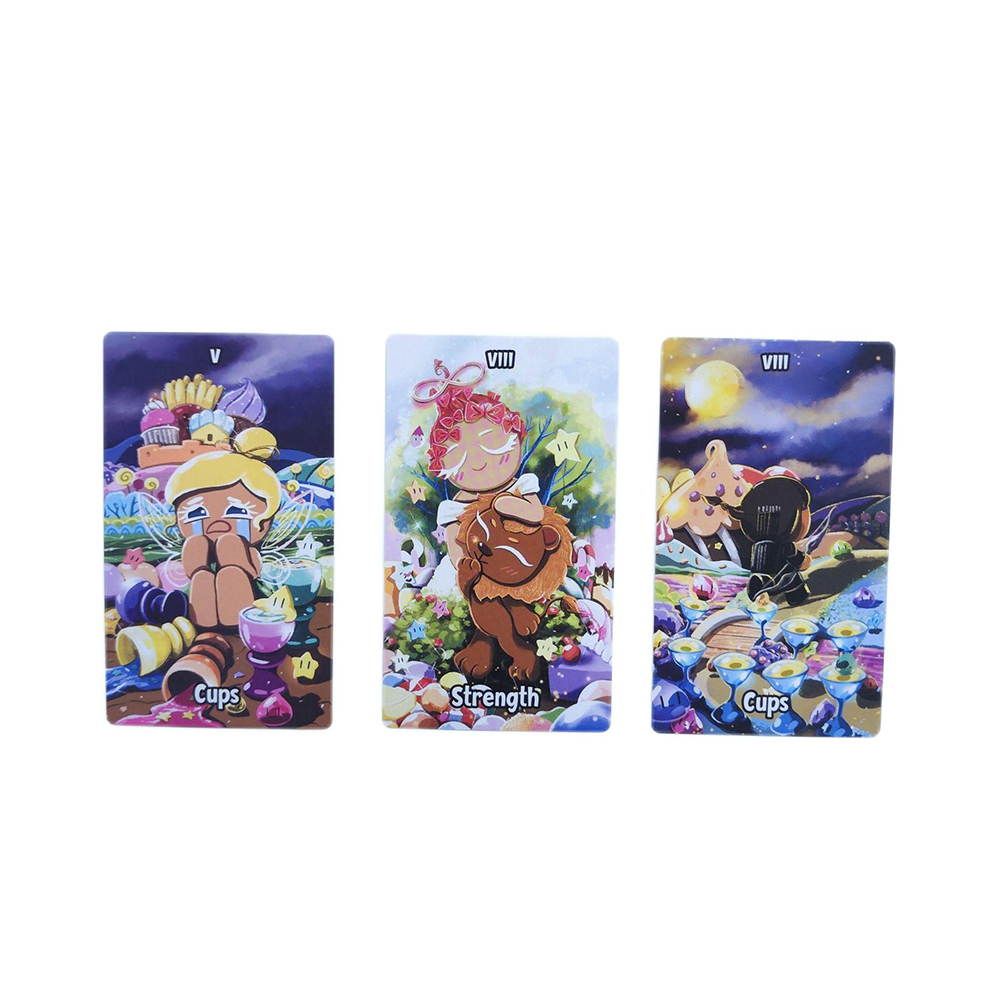 [Size Gốc] Bộ Bài Cookie Story Tarot 78 Lá Bài 7x12 Cm Tặng Đá Thanh Tẩy