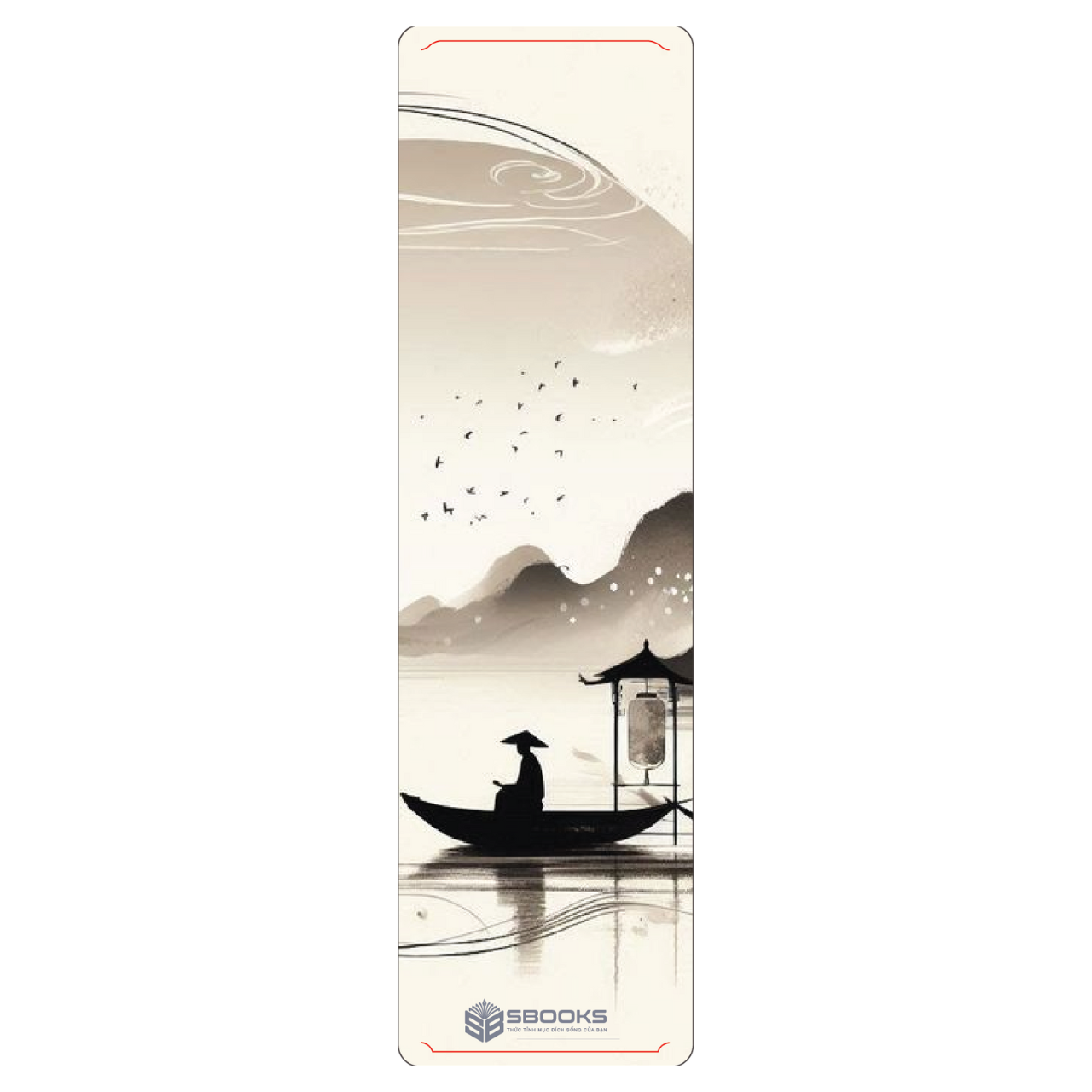 5 Cái Bookmark Kẹp Sách, Dấu Trang Hoạ Tiết Trung Hoa Cổ Đại  - SBOOKS