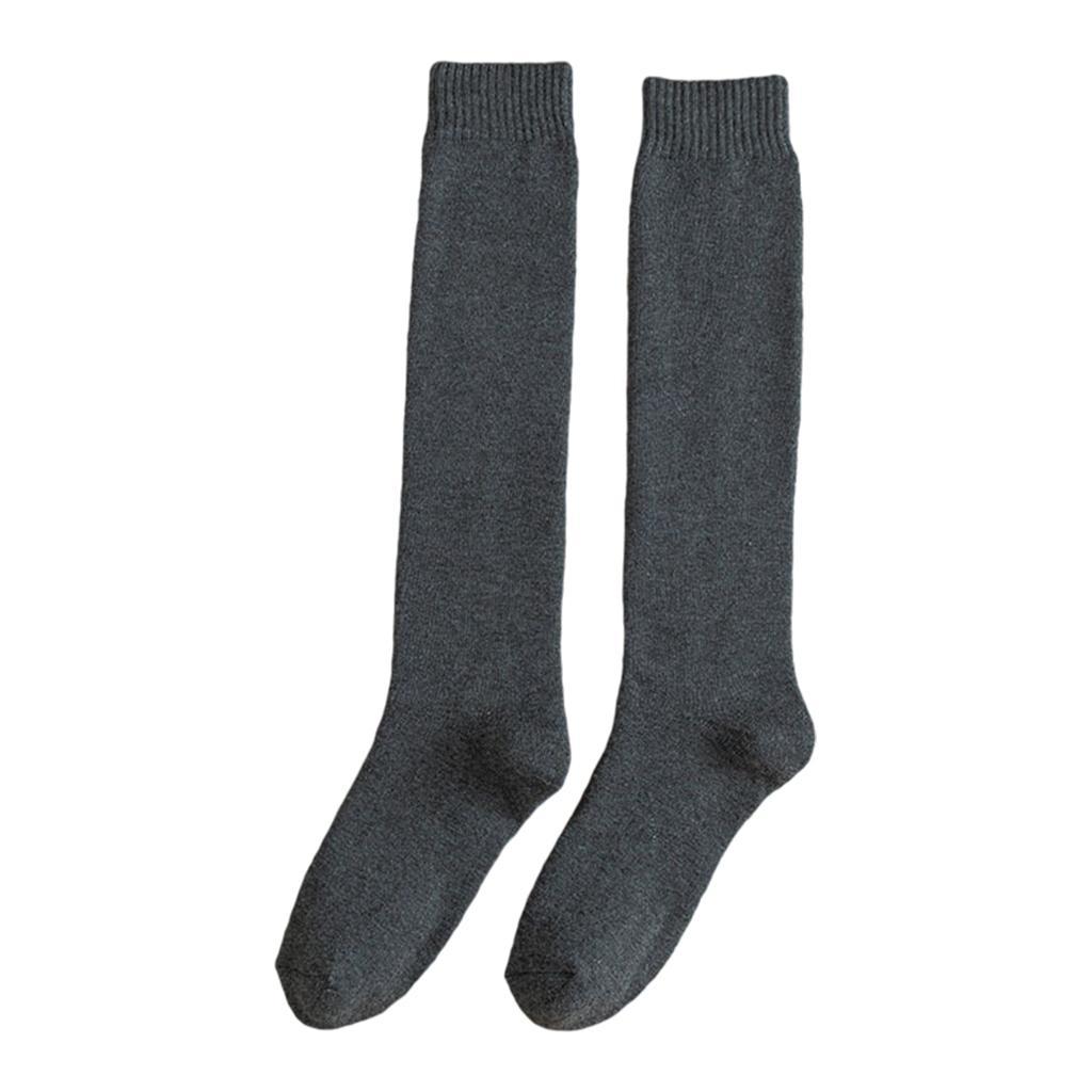 deevoka Breathable Cotton Mens Knee High Warm Long