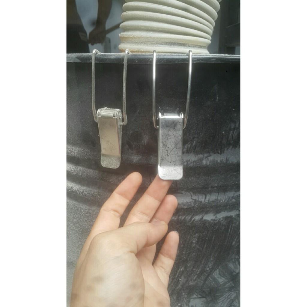 Khóa sập nhanh SF111, sf115 khóa thùng, hòm - inox 201