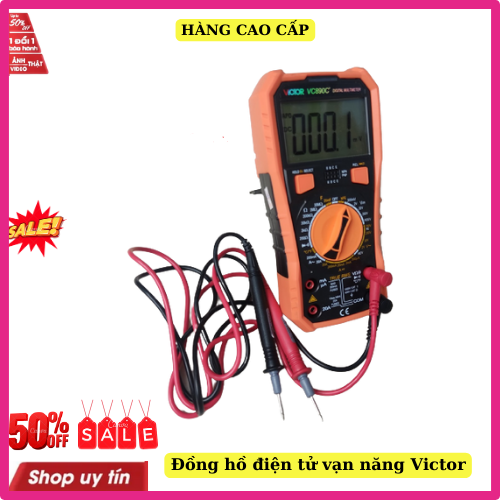 Đồng hồ điện tử vạn năng Victor vc890c