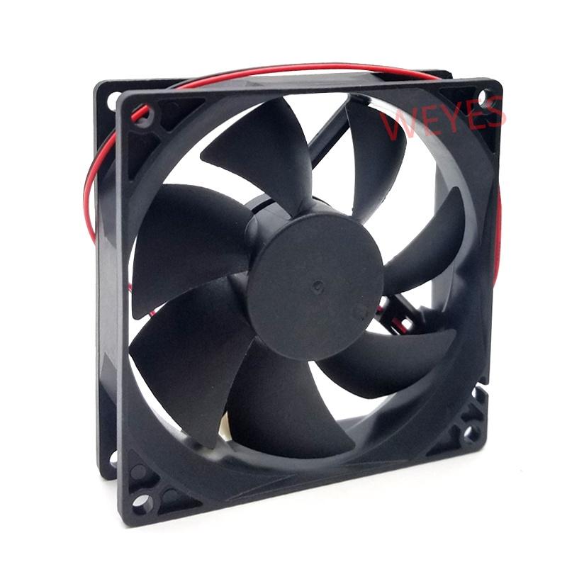 Mới YHWF-9025 12V 0.20A 9CM 9025 2 dây bảo vệ động cơ dây