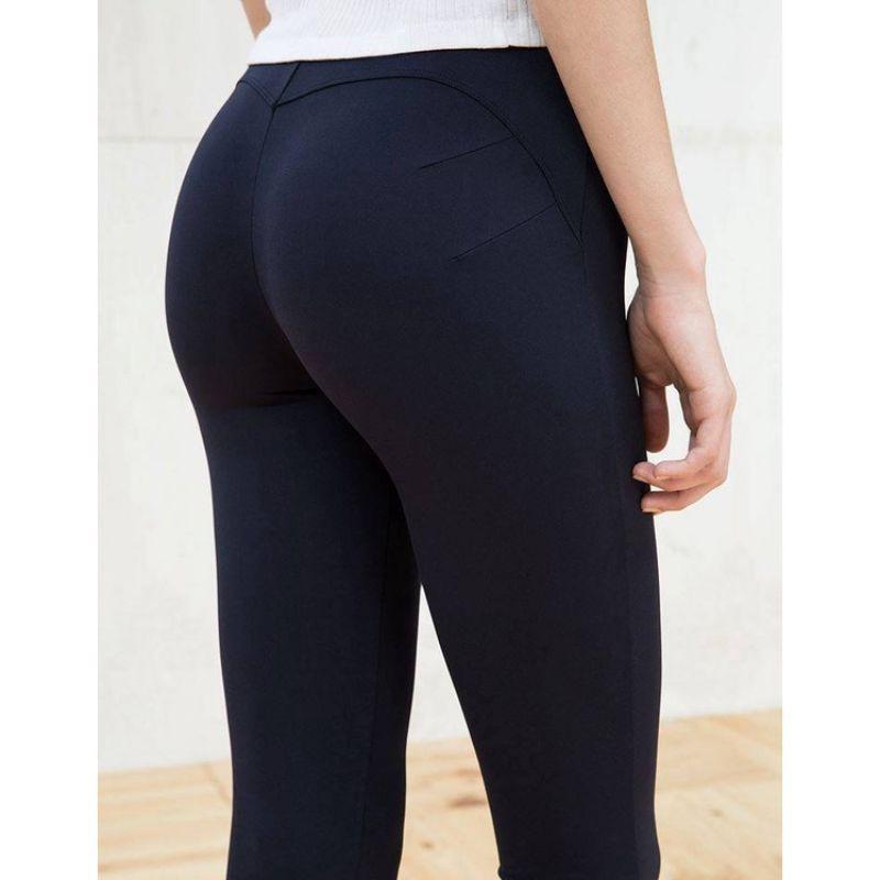 Cotton 100% - Quần legging nữ Nâng Mông An Phú co giãn vải đẹp, gym, yoga