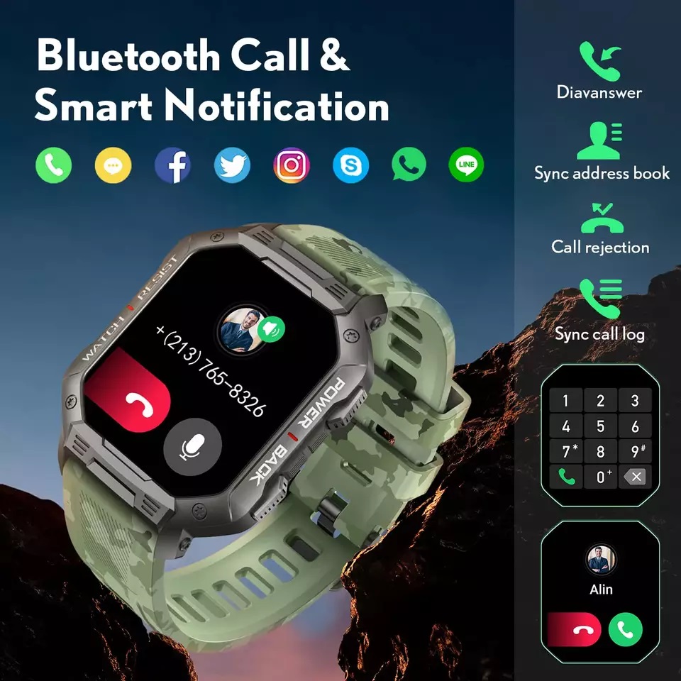 Đồng Hồ Thông Minh SmartWatch Tagobee NX3 Thời Trang Không Thấm Nước.Nhiều Chế Độ Thể Thao/Đo Huyết Áp,Nhịp Tim,Calo,Oxy.Nghe Gọi Hai Chiều.Dành Cho Nam.Hàng Chính Hãng