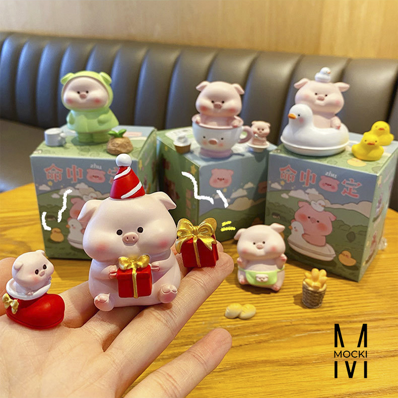 Hộp quà bí mật Secret Box Tượng heo đáng yêu.