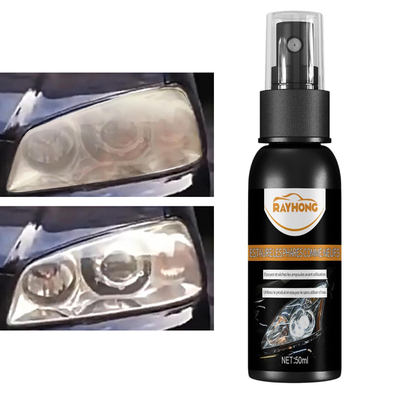 Car Headlight Renewal Polish Car Assecories Car Headlight Repair Fluid Spray