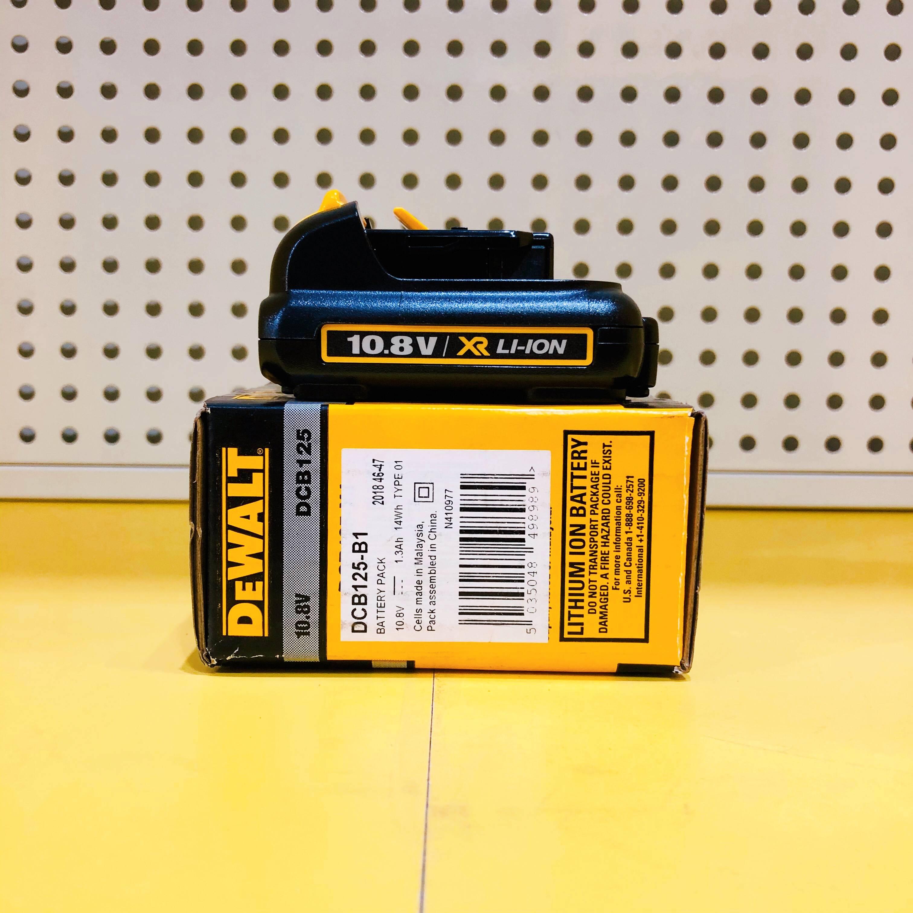 PIN CHO MÁY KHOAN 10.8V-1.3AH DEWALT DCB125-B1- HÀNG CHÍNH HÃNG