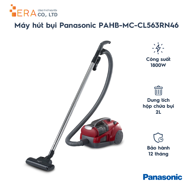 Máy Hút Bụi Panasonic MC-CL563RN46  - Hàng Chính Hãng