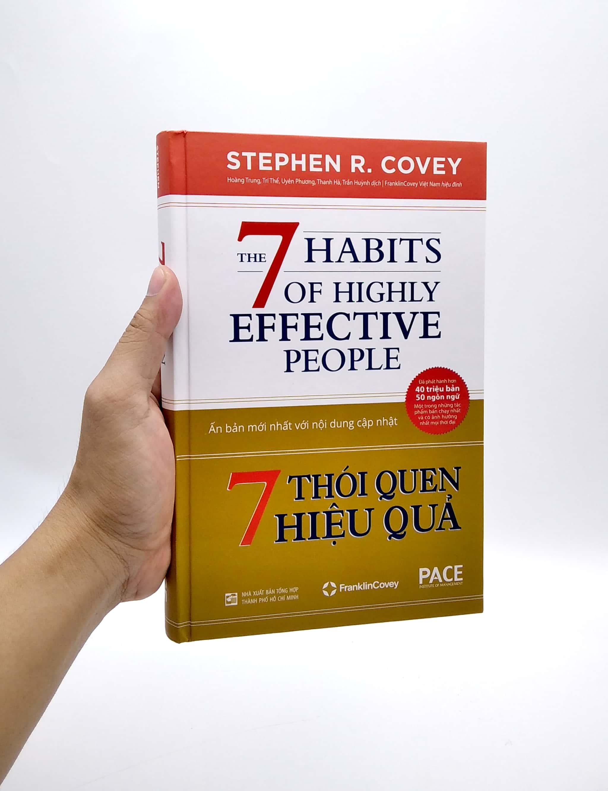 7 Thói Quen Hiệu Quả - The 7 Habits Of Highly Effective People (Bìa Cứng) (2022)
