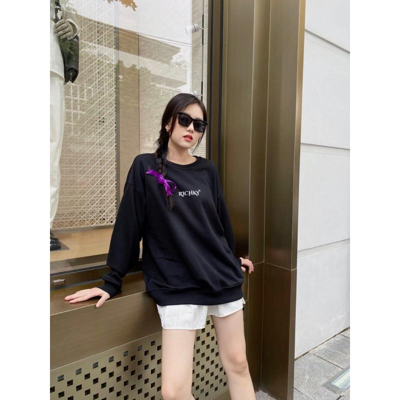 [Mã INBAU300 giảm 10% đơn 250K] Áo Sweater Local Brand Unisex Richky Premium Sweater Vietnamese Royal - RKS02