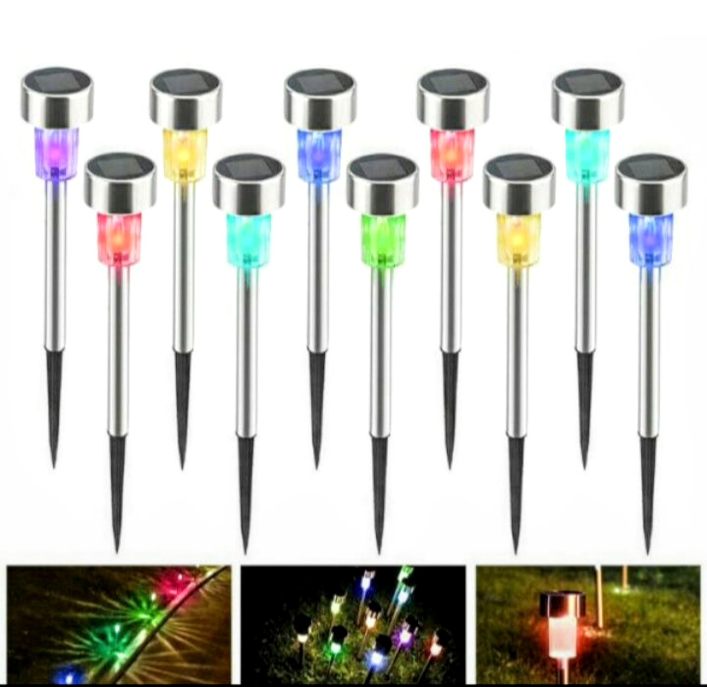 1 ĐÈN TRANG TRÍ NHẤP NHÁY NHIỀU MÀU SỬ DỤNG ĐIỆN NĂNG LƯỢNG MẶT CỰC ĐẸP