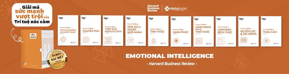 Boxset HBR Emotional Intelligence - Giải Mã Sức Mạnh Vượt Trội Của Trí Tuệ Xúc Cảm - Bản Quyền