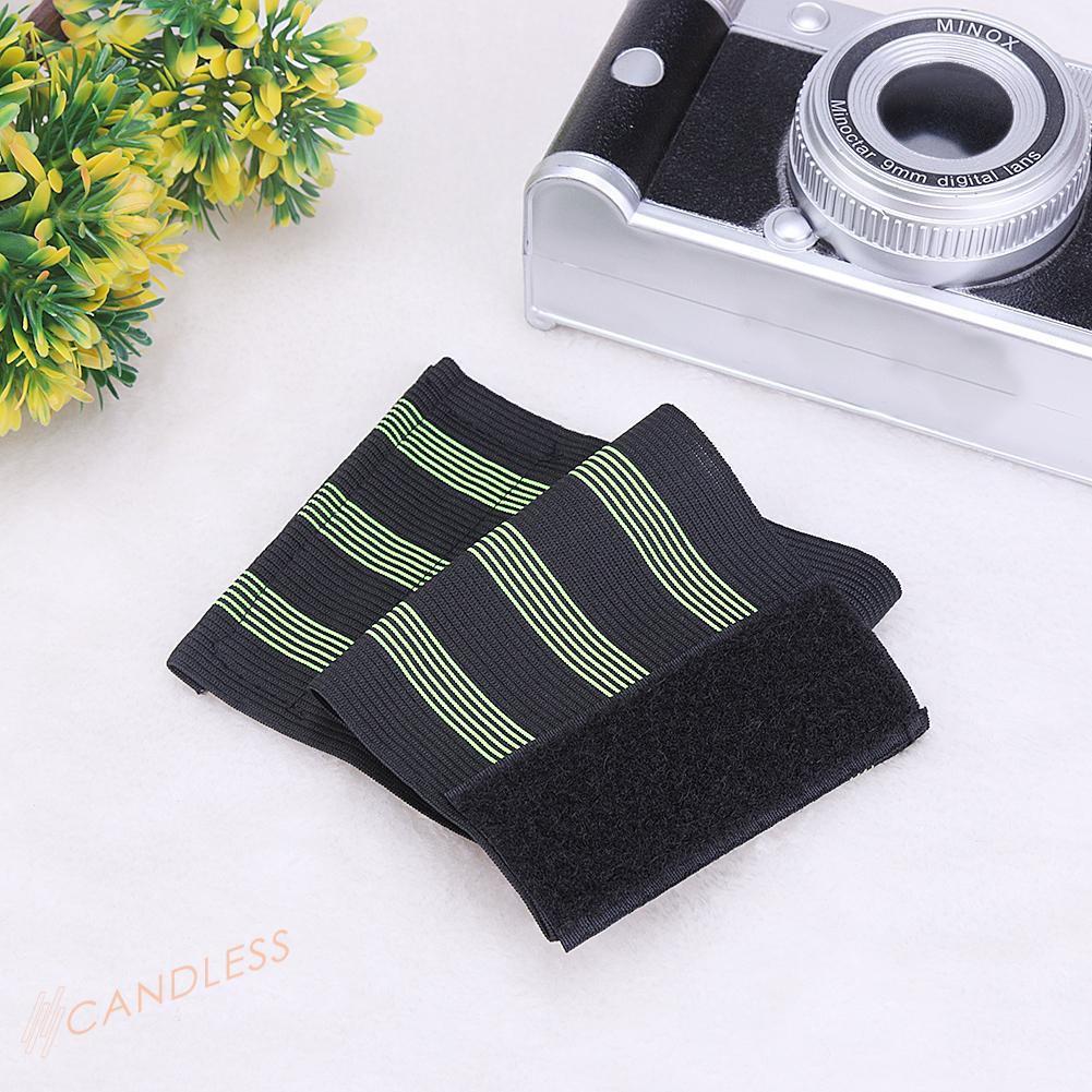 1 Cặp Đai Phản Quang Đàn Hồi Quấn Cổ Chân Khi Đạp Xe