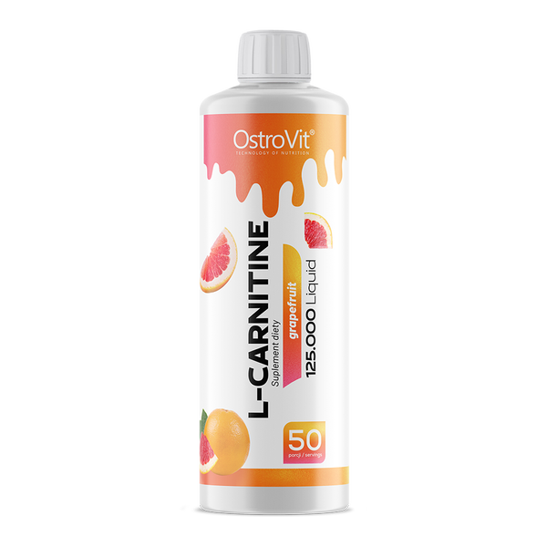 Ostrovit L-Carnitine 125000 Liquid 500ml (50 Lần Dùng) - Hỗ Trợ Đốt Mỡ