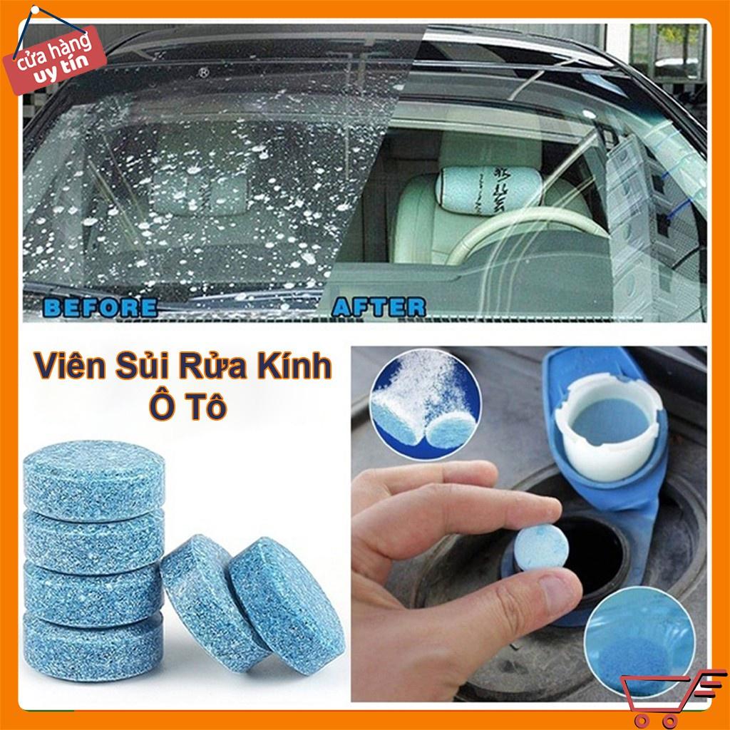 Combo 10 viên sủi rửa kính oto siêu sạch