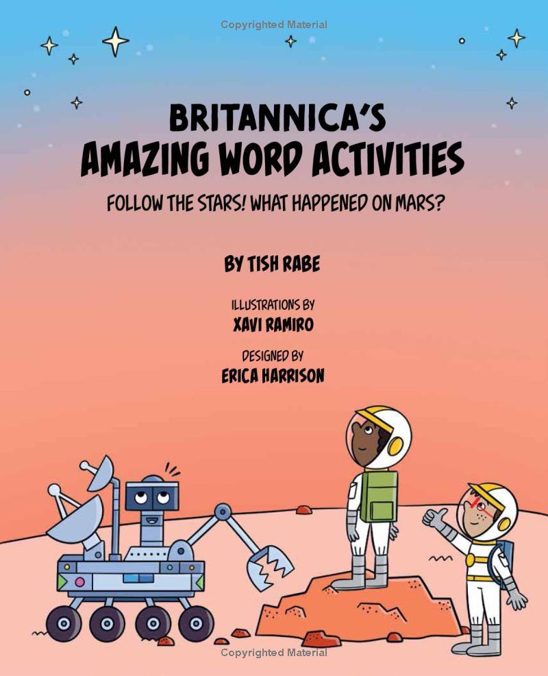 Britannica's Amazing Word Activities: Follow The Stars! What Happened On Mars?