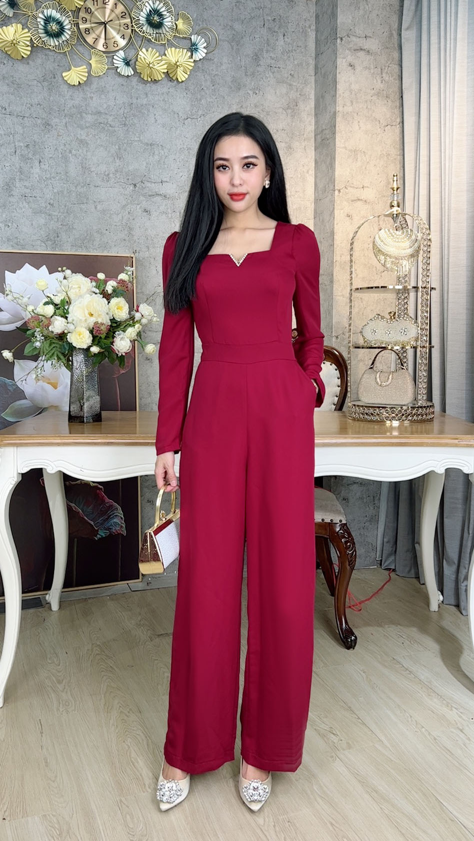 Bộ Trung Niên [ Linh Trà ] (LT 118) Trẻ Trung Thiết Kế Trang Nhã Thanh Lịch Bigsize Đi Làm Đi Tiệc Cho Bà Cho Mẹ U50