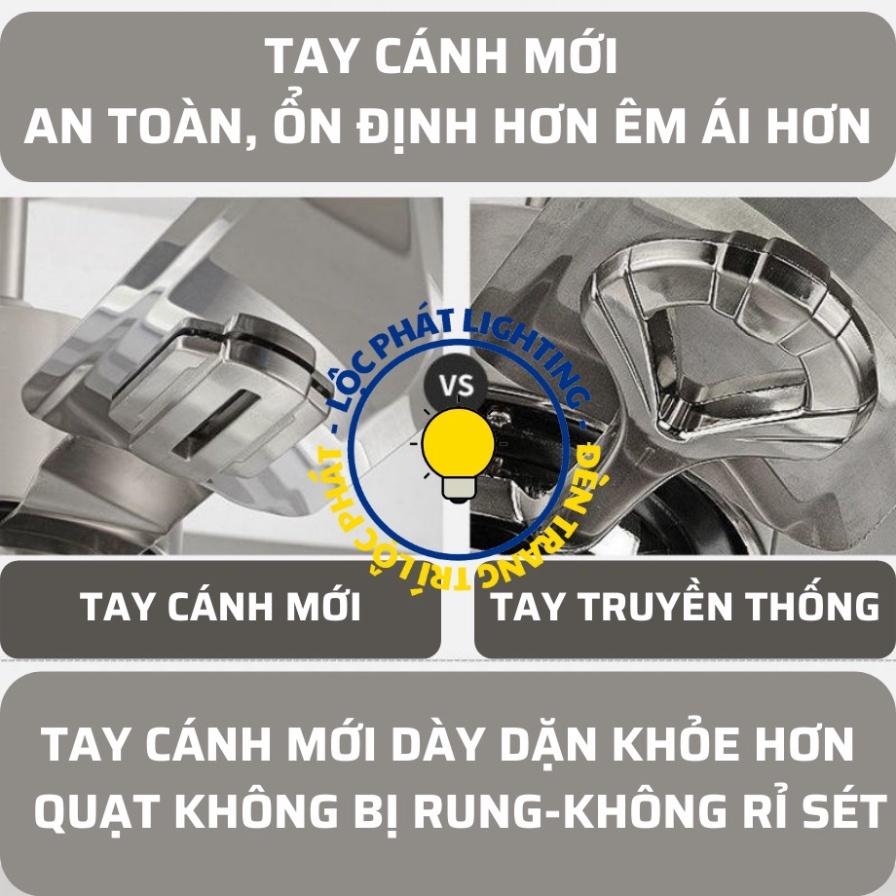 quạt trần trên nhà Đèn,6 tiêu chuẩn cấp độ Gió,3 cơ chế Đèn LED,Có Điều Từ Xa,Động Cơ DC Đảo Chi