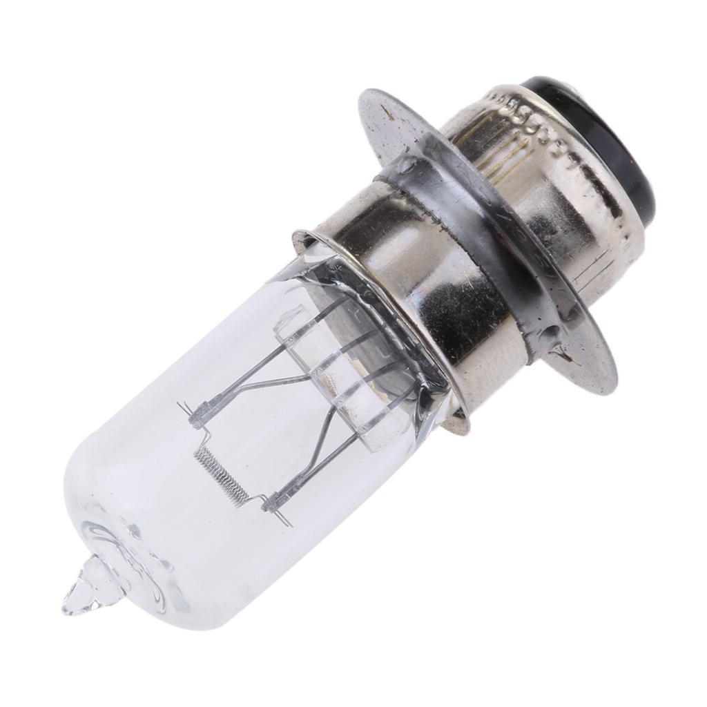 3x P15D-25-1 DC 12V 35W White Headlight Bulb Lamp for Motorcycle Scooter