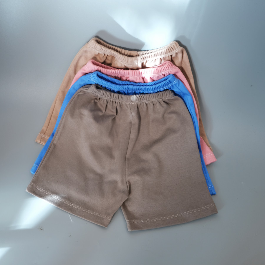 quần đùi bé trai, chất liệu cotton 100%, quần trơn đa dạng màu sắc co dãn 4 chiều size 7-23kg