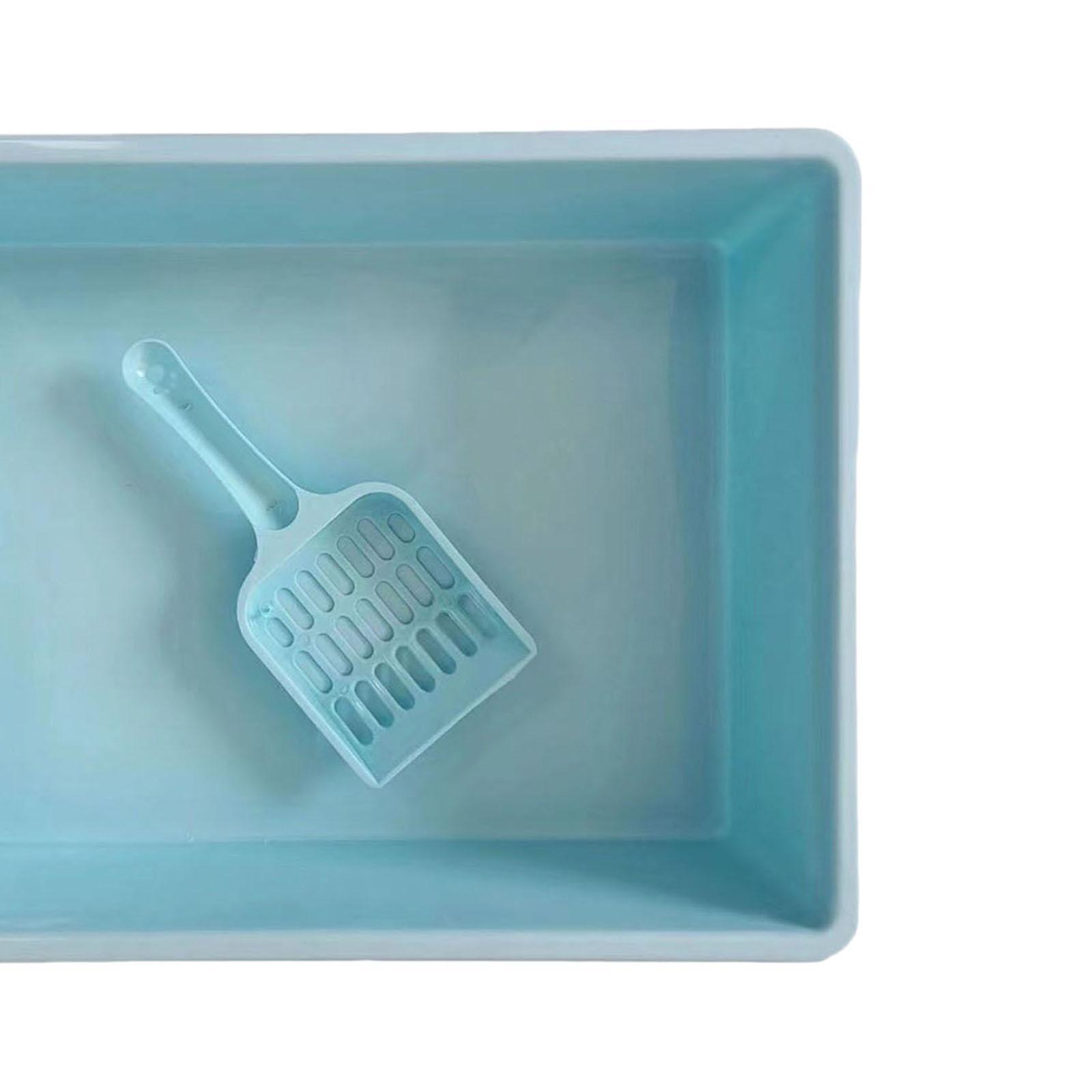 Cat Litter Box Pet Litter Tray Toilet Litter Pan Kitty with