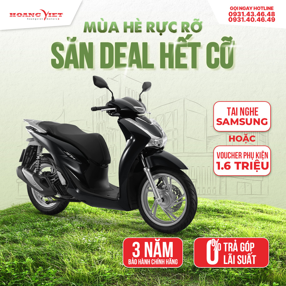 Xe Máy Honda SH 125i 2024 - Phiên Bản Tiêu Chuẩn