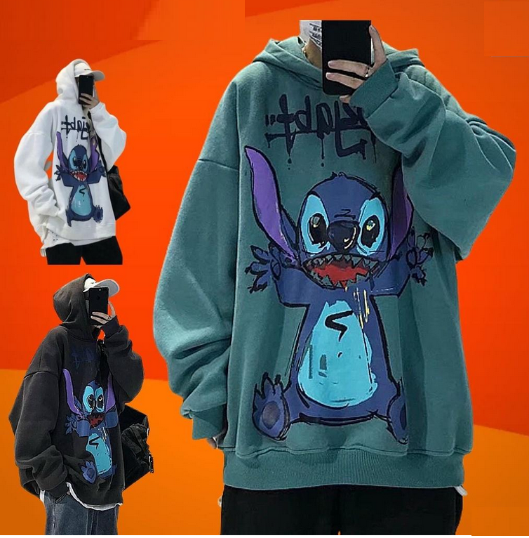 Áo Hoodie Nam Nữ Nỉ Bông Dày Dặn Hàng QC Áo Khoác Hoodie Nỉ Couple Nam Nữ Đôi SWEATER NAM NỮ in STICK CHẤT