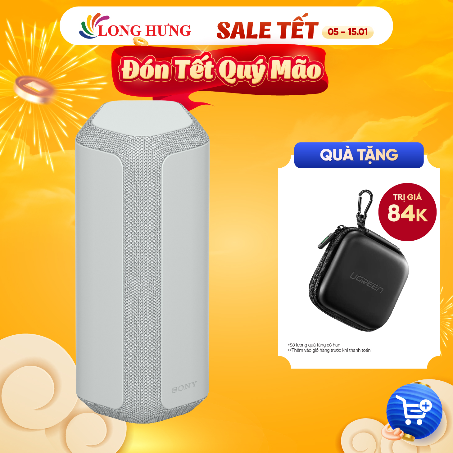 Loa Bluetooth Sony SRS-XE300 - Hàng chính hãng