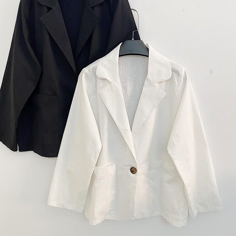 áo blazer 2 màu kèm ảnh thật