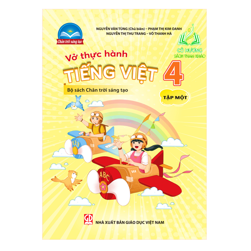 Sách - Combo Vở thực hành Tiếng Việt 4 tập 1+ 2