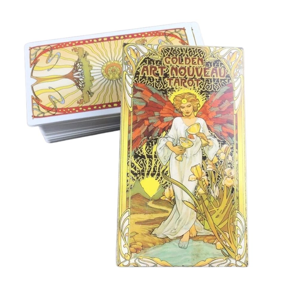 (Size Gốc) Bộ Bài Golden Art Nouveau Tarot