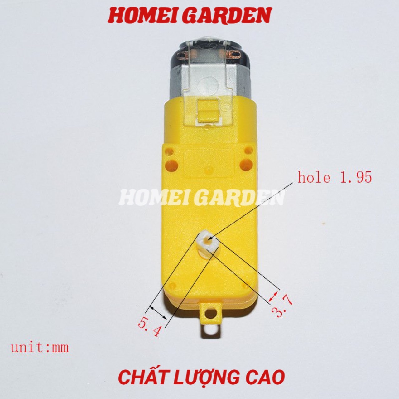 Động cơ mô tơ giảm tốc mini 3V-6VDC - tỷ số 1:48 chất lượng cao - HM0076