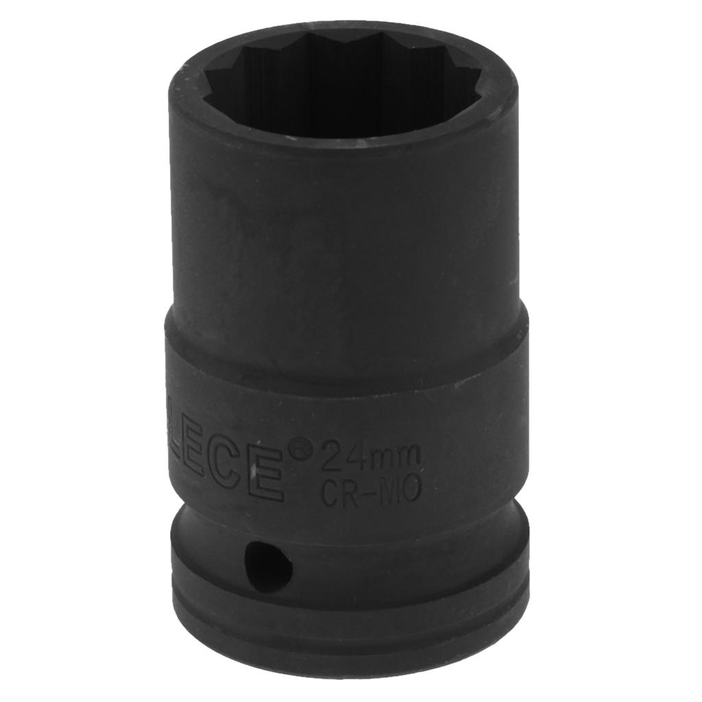3/4" Square Drive 12 Point Deep Impact Socket 24mm