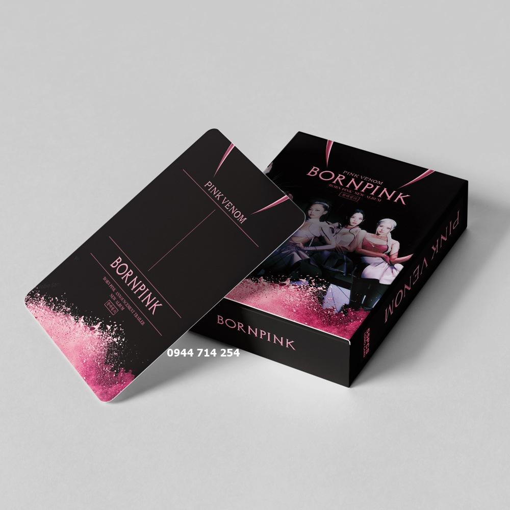 Trọn bộ 55 Lomo Card Blackpink Pink Venom Bornpink 2022