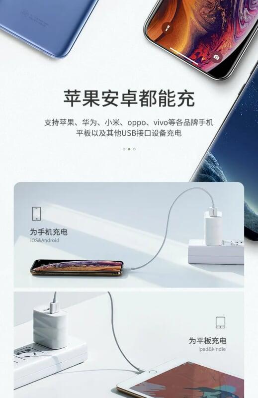 Ugreen UG50955CD146TK Màu Trắng Củ sạc nhanh 2 cổng USB 3.1A + 2.4A US - HÀNG CHÍNH HÃNG