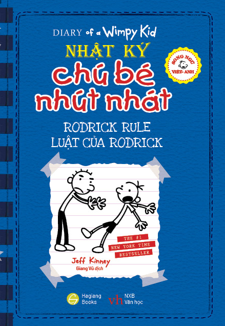 Hình ảnh Song Ngữ Việt - Anh - Diary Of A Wimpy Kid - Nhật Ký Chú Bé Nhút Nhát: Luật Của Rodrick - Rodrick Rules