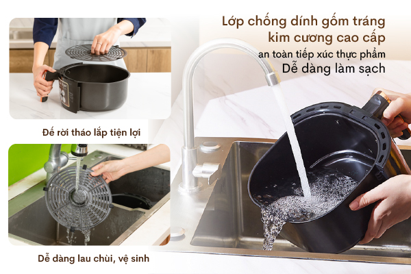 Nồi chiên không dầu FujiE AF4