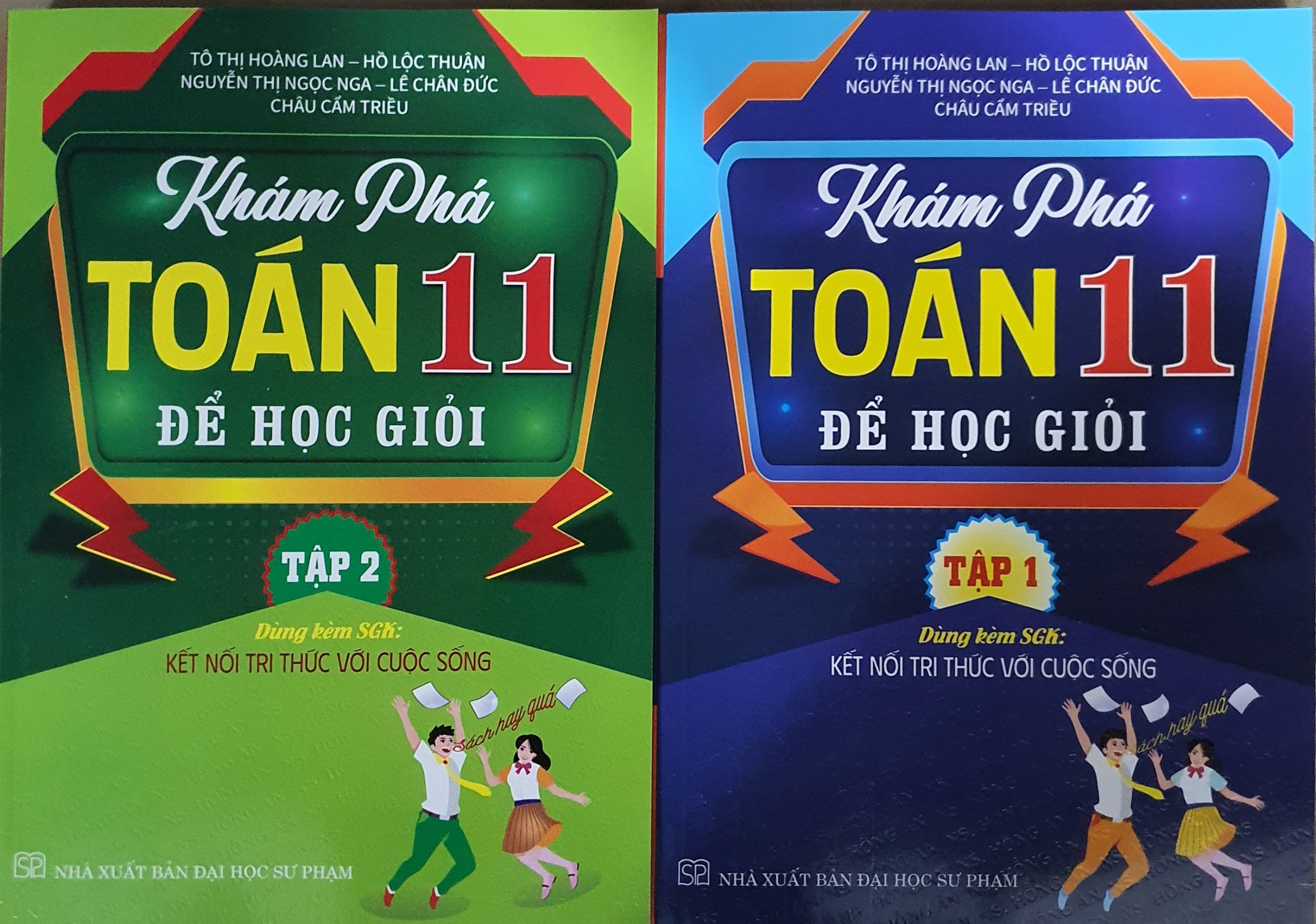 Combo Khám phá toán 11 để học giỏi - Bám Sát SGK Kết Nối Tri Thức - Tập 1 + Tập 2