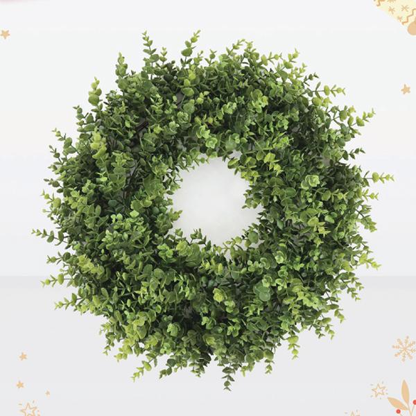 Vòng Hoa Lá PE - Trang Trí Noel 60 cm - Chaang Chiia LP-W-NY