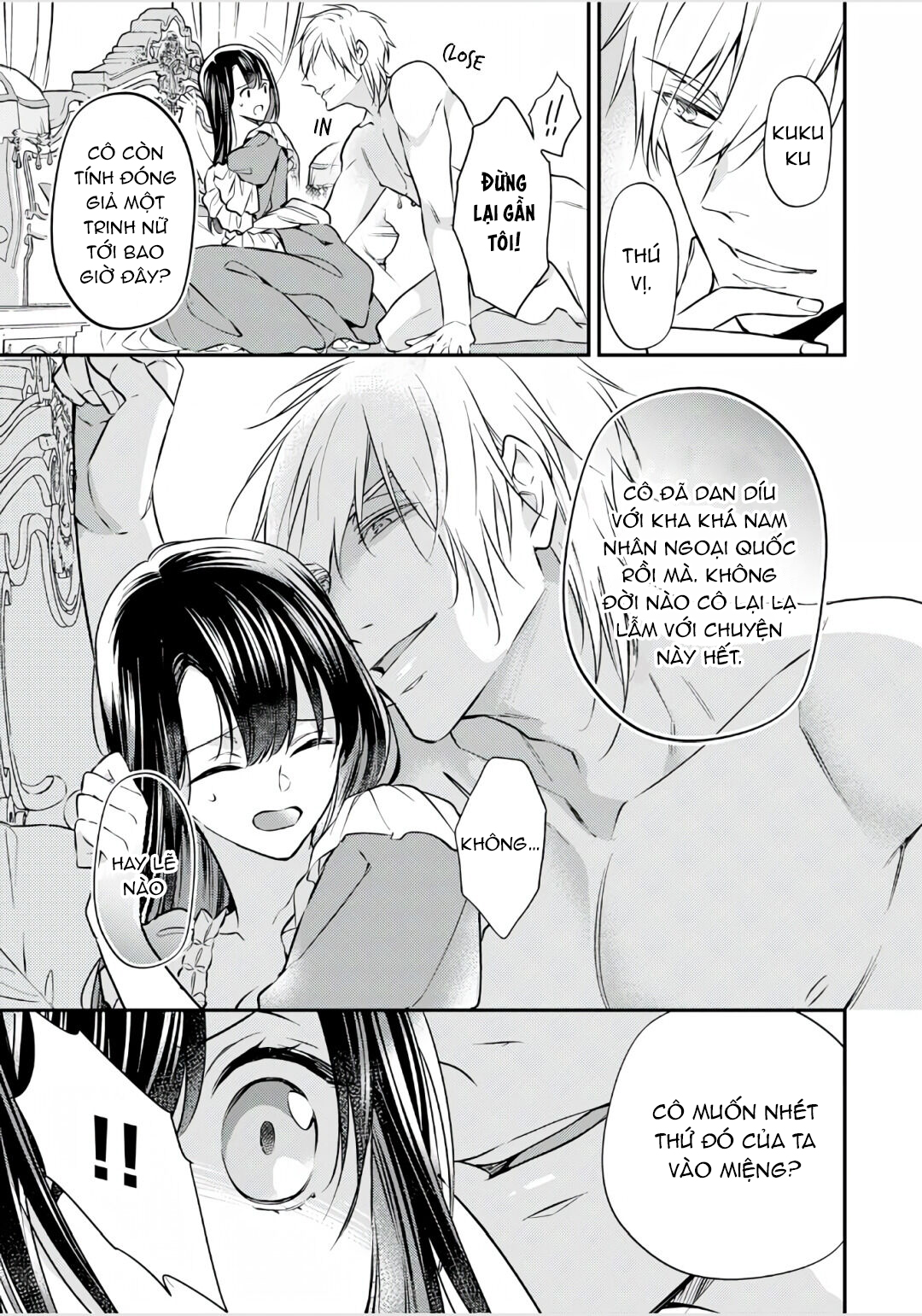 xuyên vào thế giới khác, trở thành thế thân cho công chúa rồi bị bạo chúa mang đi chapter 2.1 13