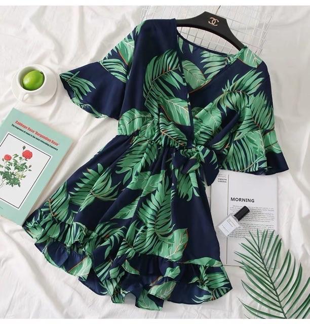 Jumpsuit thắt nơ siêu xinh