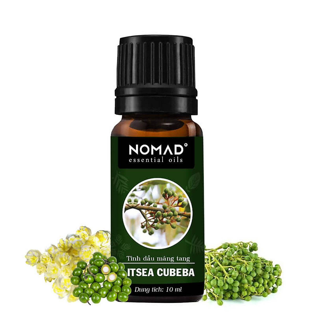 Tinh Dầu Thiên Nhiên Màng Tàng Nomad Essential Oils Litsea Cubeba