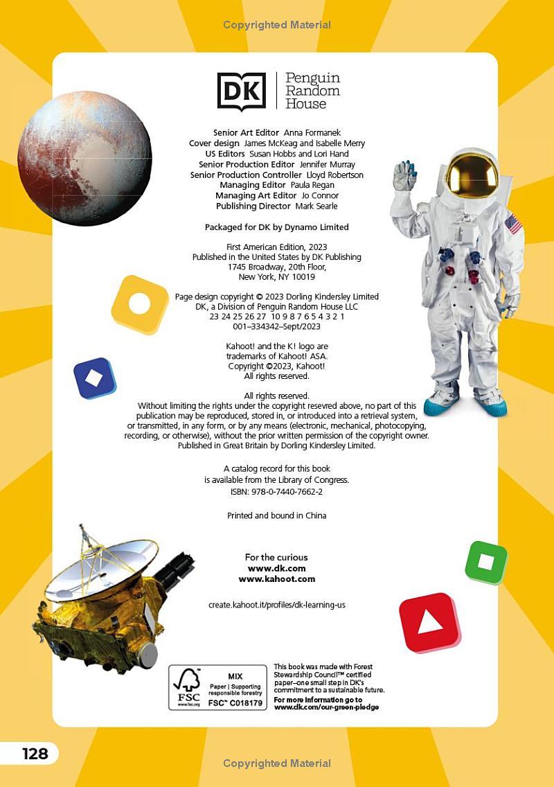 Sách ngoại văn: Kahoot! Quiz Time Space